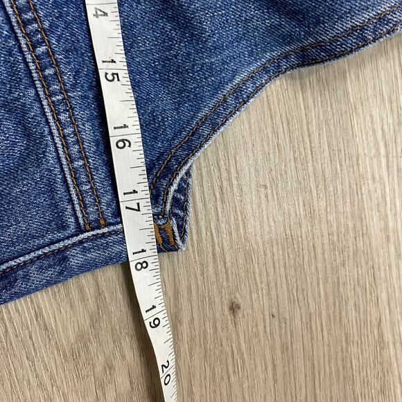 Reformation Benji Zip Raw Hem Bib Overalls in Celtic Women's 6 - Picture 5 of 12